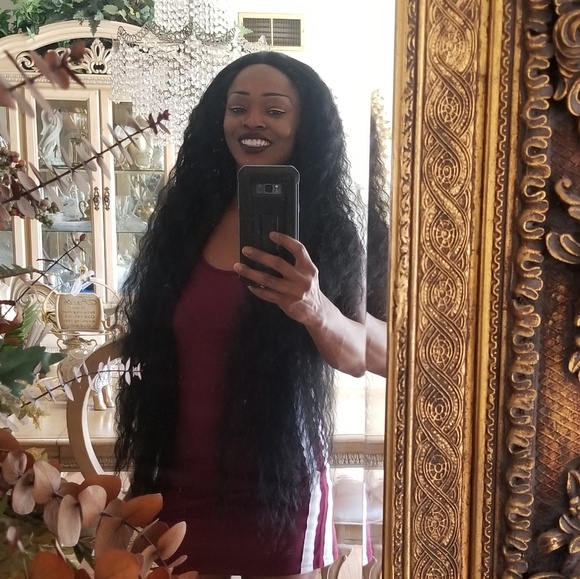 Long Wavy Lace Front Wig main image 8